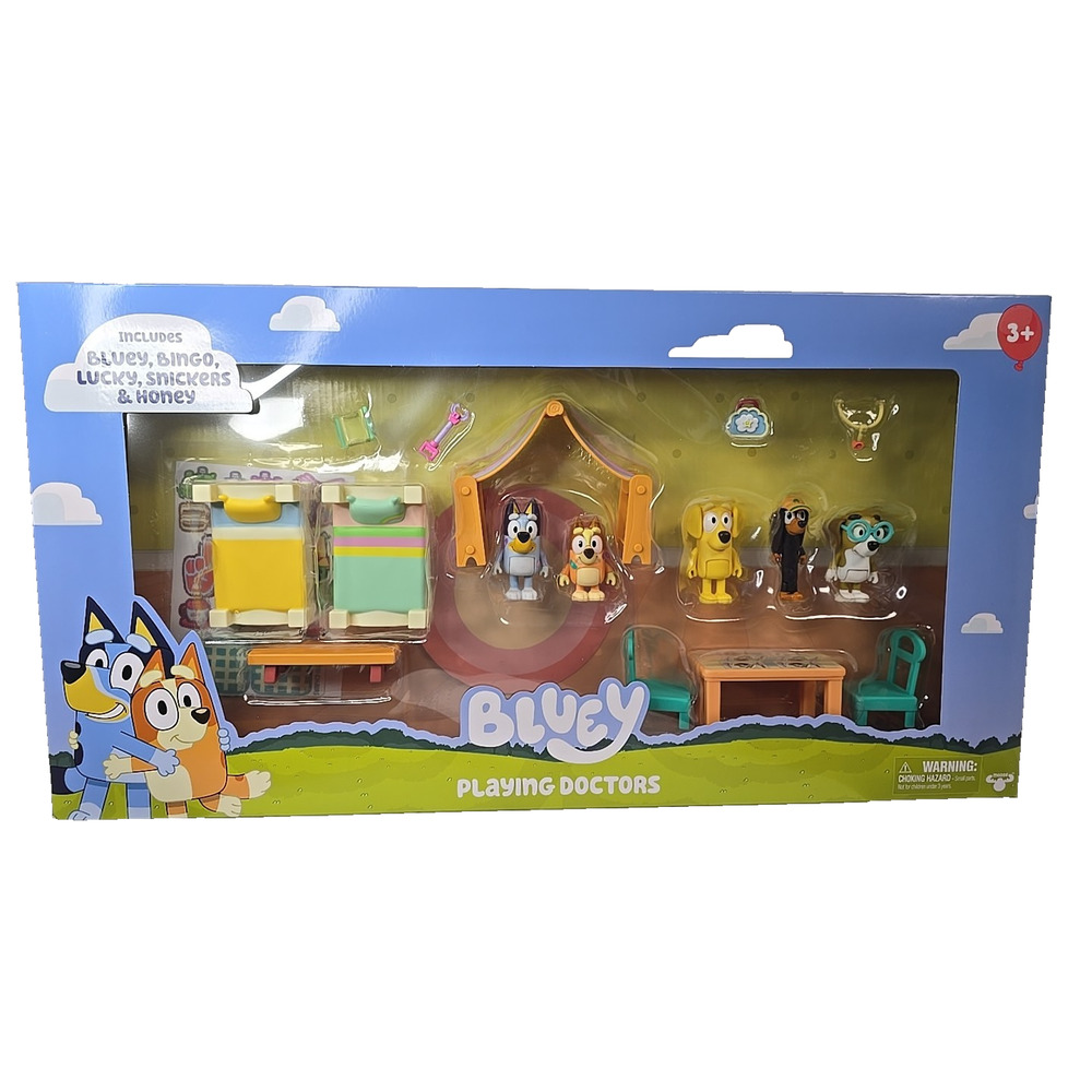 BLUEY PLAYING DOCTOR PLAYSET